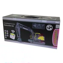 Excavateur Volvo EC160E en métal 1:16 avec prise de coquille et marteau de démolition 2,4GHz