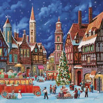Puzzle 1000 pièces - Le Marché - Alipson Puzzle