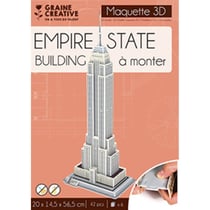 Graine Créative - Maquette 3D Mousse Empire State Building