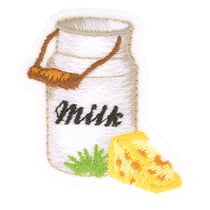 Lot de 3 écussons thermocollants la ferme liait 4,5cm x 4cm