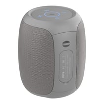 Enceinte Bluetooth Portable Etanche IPX6 Son 24H Autonomie Batterie 4400mAh Gris YONIS