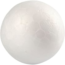 Boules en polystyrène, d 2 cm, blanc, 20pièces/ 1 Pq.