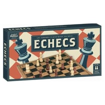 Jeux d'echecs – Grand classique en bois - Professor Puzzle - Orange