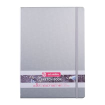 Carnet - Croquis - Dessin - A4 - 21x29,7cm - 80 pages - 140g - Argent - Sakura