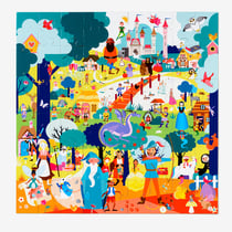 Puzzle des Contes de fée 54 pièces Oxybul