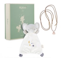 Coffret bola et doudou éléphant - Kaloo - Marron