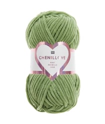 Découvrez le Confort et la Douceur de la Pelote Velours Creative Chenillove 100GR de Rico Design 21 Vert