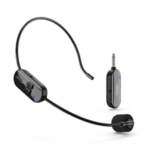 Microphone Sans Fil Haute Qualité Anti-Larsen Longue Autonomie 50m