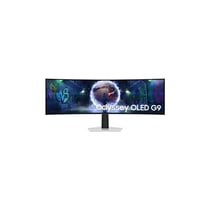 Ecran PC gaming Samsung Odyssey G9 49 Incurvé 240 Hz Dual QHD Blanc et Noir