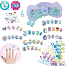 Mon kit de manucure - Stitch - 40 ongles - Stickers