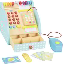 Caisse enregistreuse en bois Jour de Marche