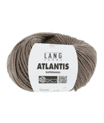 Pelote de laine vierge ATLANTIS - Lang Yarns 0126 Marron