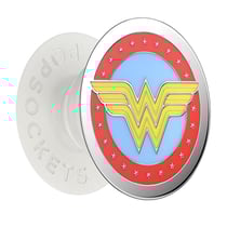 PopSockets Pop Grip pour Smartphones Enamel Wonder Woman Rouge