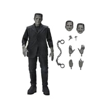 Universal Monsters - Figurine Ultimate's Monster Frankenstein (Black & White) 18 cm