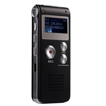 Dictaphone Professionnel USB Avec Enregistreur Vocal, Lecteur MP3 WAV et Fonction VAR