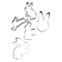 Set de 5 emporte-pièces  en forme de lapin de pâques Zenker Pâques