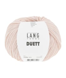Fil à crocheter 100% Coton DUETT - Lang Yarns 09 Rose