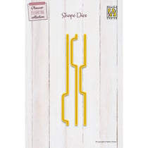 Nellie's Choice Planner Essentials Cutting Dies Intercalaires 3pcs