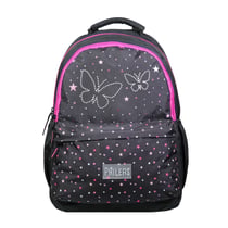 Sac à dos 2 compartiments Phileas Papillons Noir - Le Plus Confortable des Sacs A Dos - Ergonomie/Confort/Sécurité - Système Smart Comfort - BAGTROTTER
