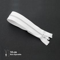 Fermeture éclair pantalon Z13 - Non séparable métallique 4mm - 10 cm