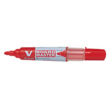 Marqueur pour tableau blanc V BOARD MASTER Pointe Ogive Moyenne Rouge PILOT