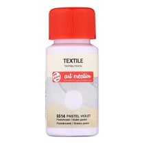 Peinture pour textile - violet pastel - Talens Art Creation - 50ml