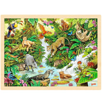 Puzzle Dans la jungle - Goki
