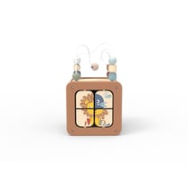 Cube d'activités 5 en 1 en bois
