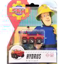 Véhicule en métal sam le pompier - hydrus 4x 4 de pompier rouge - voiture miniature - dickie 203091000e