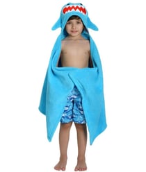 Serviette de bain enfant - Sherman le requin
