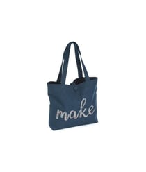 Sac à ouvrage Make - 11 x 35 x 35 cm - Distrifil Bleu
