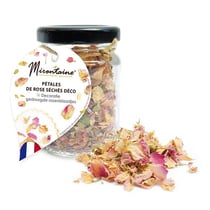 Pétales de rose séchées comestibles pour pâtisserie 13 g