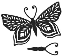 Matrice de découpe papillon - 8x4,8 cm - Artemio