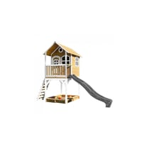 AXI Classic Sarah Maisonnette marron blanc Toboggan Gris - Axi House