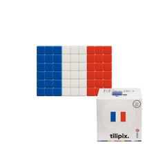 Kit mosaïque DIY pixel art - Drapeau France - Mini