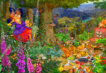Puzzle 1000 pièces - François Ruyer - La Sorcière en Sortie - Grafika