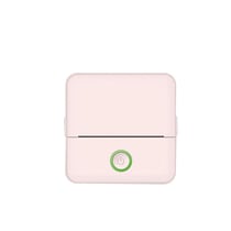 Mini Imprimante Bluetooth Sans Encre Rose Portable Pour Étudiants 200DPI YONIS