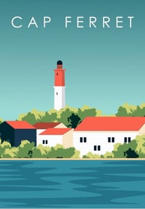 Puzzle 1000 pièces - Phare du Cap Ferret - Alipson Puzzle