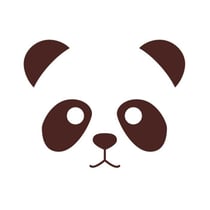 Tampon en bois Panda