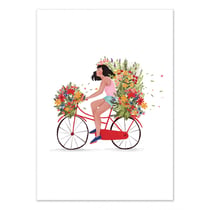 Affiche 50x70 cm - Looking for a spring - Maja Tomljanovic
