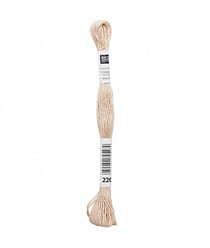 Fil à broder mouliné Uni - Rico Design 226 Marron