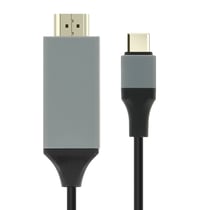 Câble USB-C 4K HDMI HDTV Ultra HD 2m WIWU - Noir