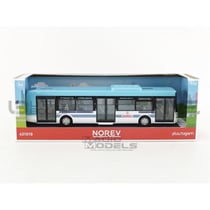 Voiture miniature de collection - NOREV - IRISBUS Bus - Échelle 1/43 - Bleu/Blanc - Réf. 431010BL
