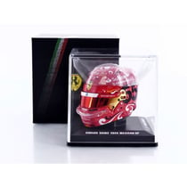 Casque miniature - LOOKSMART - Carlos Sainz - Vainqueur GP Mexique 2024 - Échelle 1/5