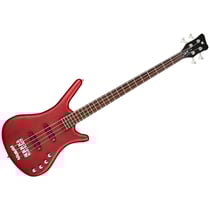 RockBass Corvette Basic 4 String Burgundy Red Transparent Satin Warwick