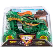 Monster jam geant : dragon - voiture - vehicule echelle 1:24 - spin master - 20136907
