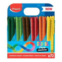 72 crayons de couleur - Assortiment - Schoolpack - School'peps Infinity - Maped