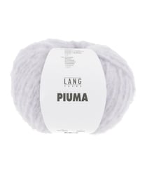 Pelote de laine et coton à tricoter PIUMA - Lang Yarns 46 Violet