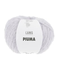 Pelote de laine et coton à tricoter PIUMA - Lang Yarns 46 Violet