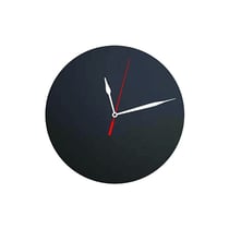 Ardoise Horloge - Personnalisable - Securit